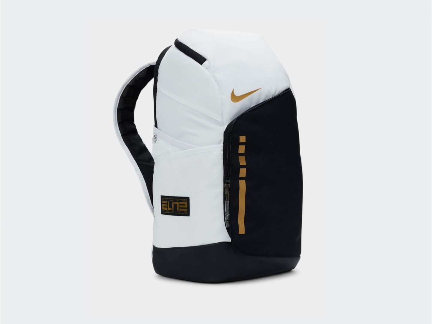 Nike elite backpack white on sale